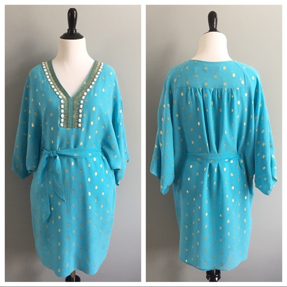Lilly Pulitzer Wilda caftan pop the bubbly - Picture 1 of 7